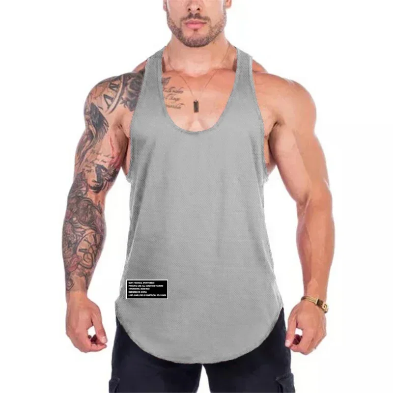Running Gear Vest - Brand Gym Running Sport Tank Tops