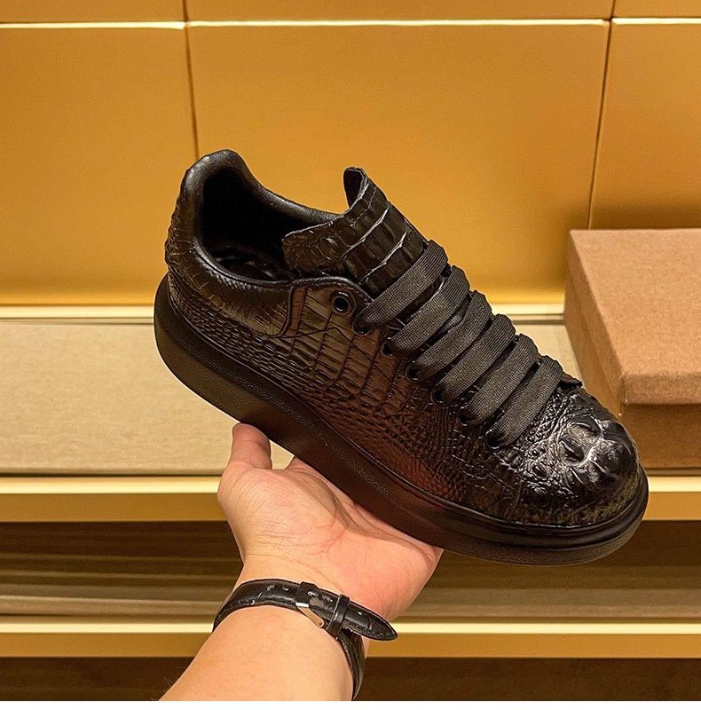 Running Gear For Sale - 2025 summer crocodile print black men's