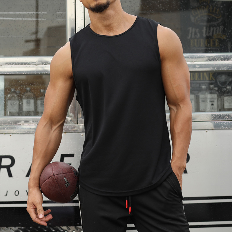 Running Gear Vest - Men's Gym Tank Top Fitness Sleeveless