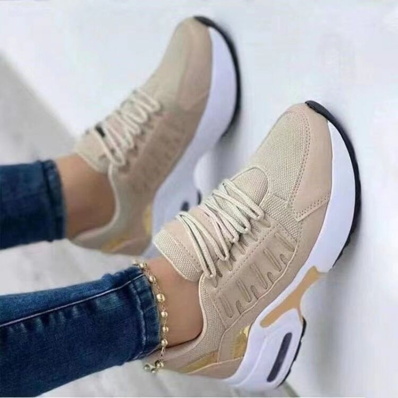 Running Gear Woman - Womens Fashion Sneaker Platform Air Cushion