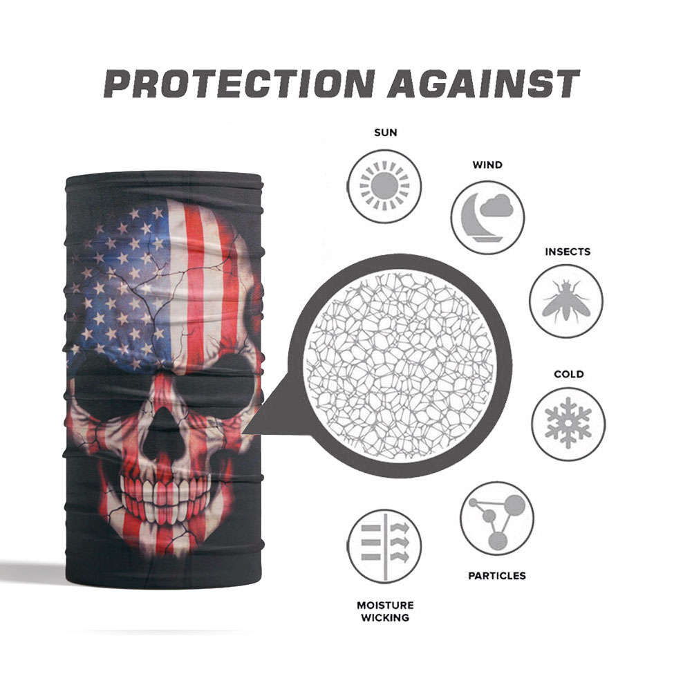 USA Flag Skull Bandana Breatha - đánh giá và giá Running Gear Youtube