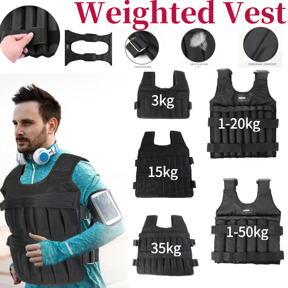 3/15/35kg Workout Weight Jacke - đánh giá và giá Running Gear Vest