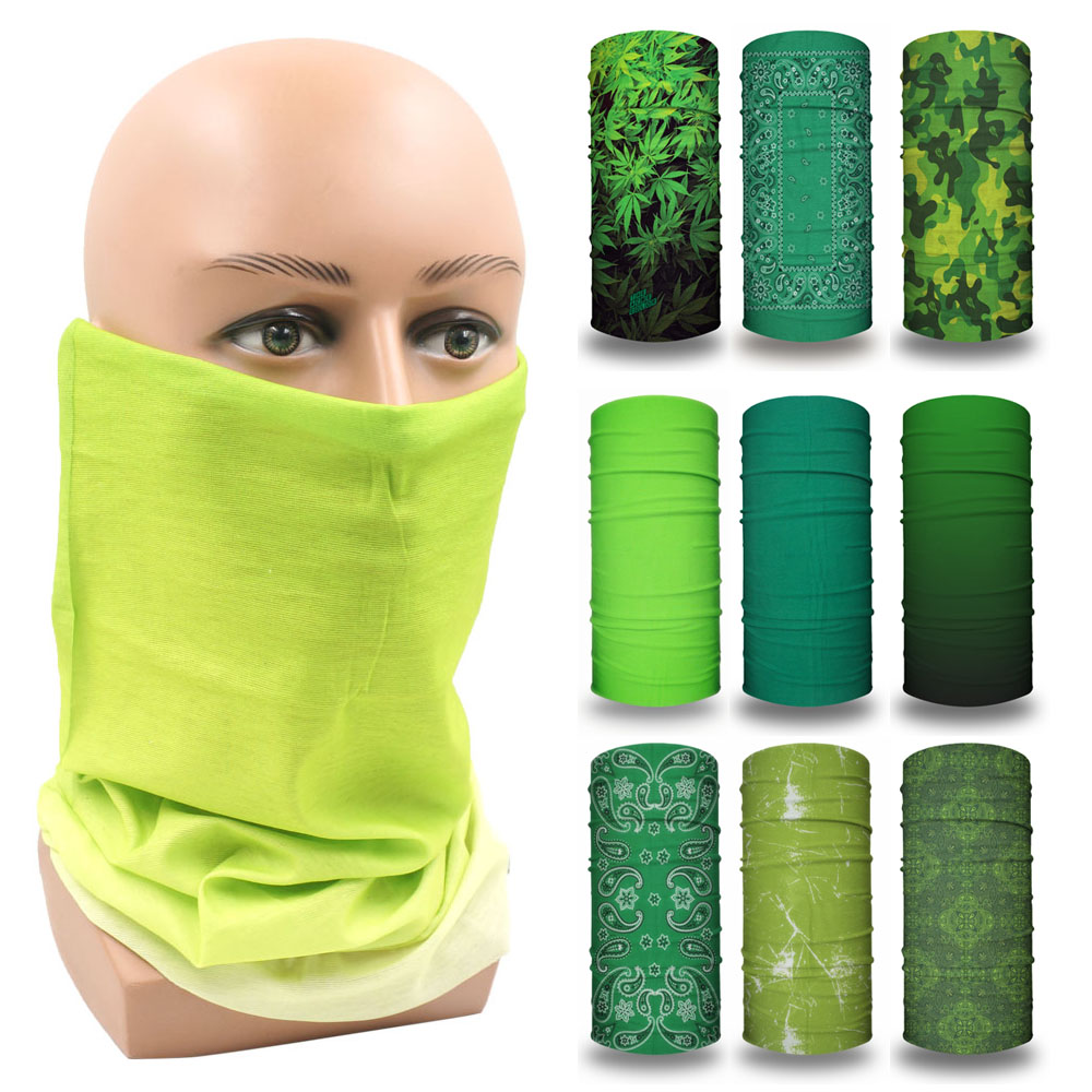 Green Face Bandanas Cover Hiki - đánh giá và giá Running Gear Youtube