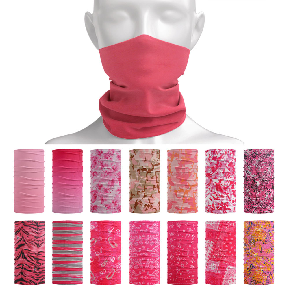 Pink Seamless Outdoor Bandana  - đánh giá và giá Running Gear Youtube