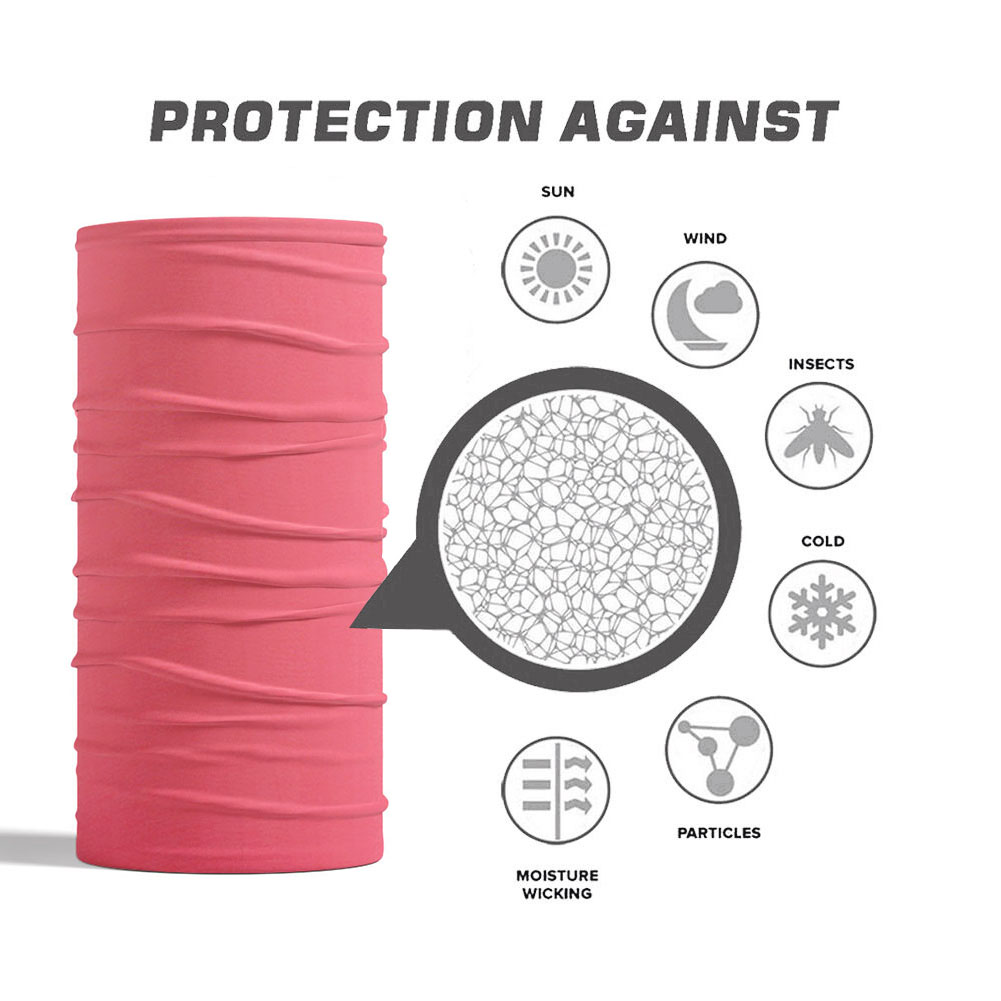 Pink Seamless Outdoor Bandana  - đánh giá và giá Running Gear Youtube