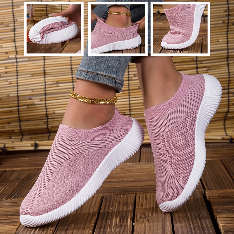 Women's Sneakers Breathable Kn - đánh giá và giá Running Gear Woman