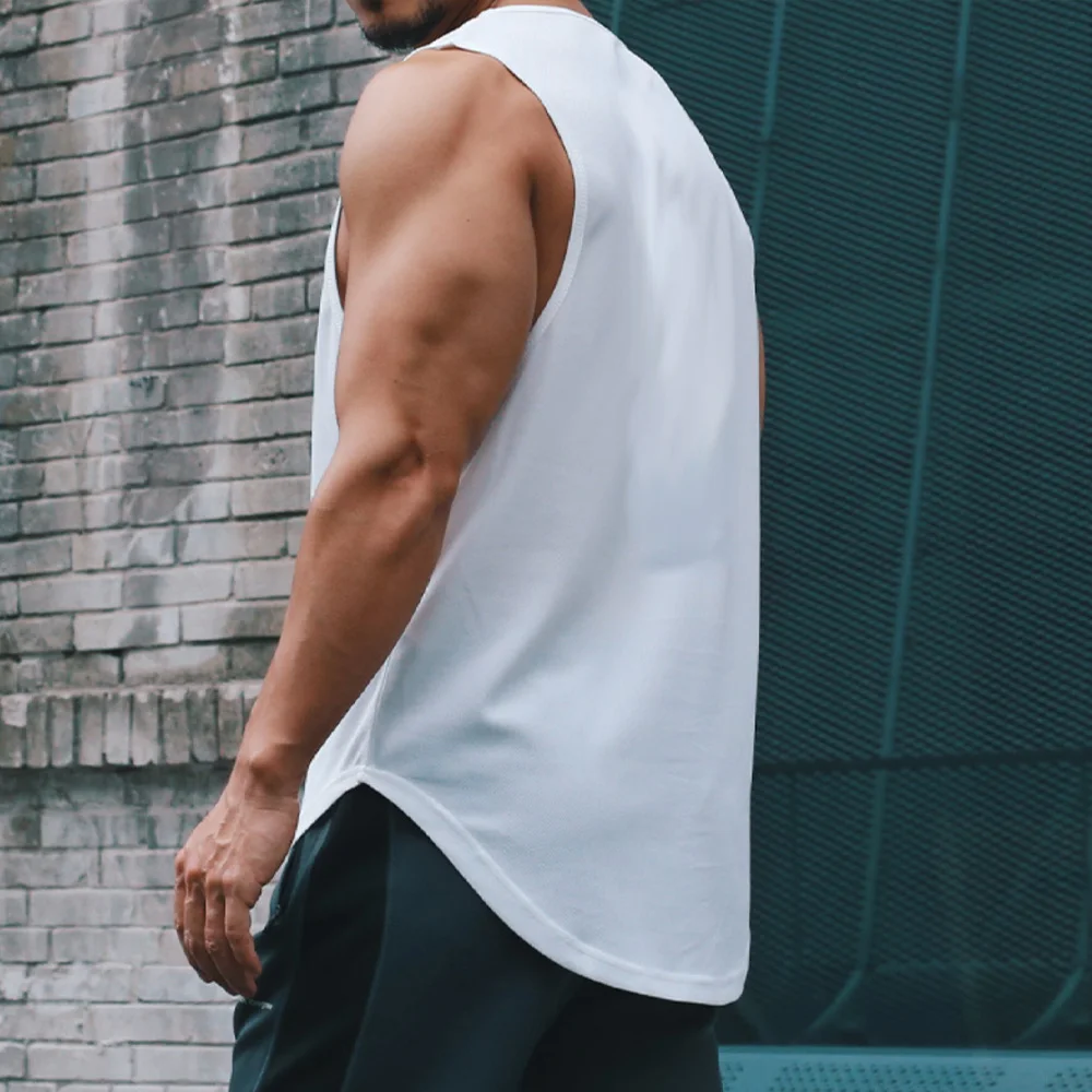 Men's Gym Tank Top Fitness Sle - đánh giá và giá Running Gear Vest