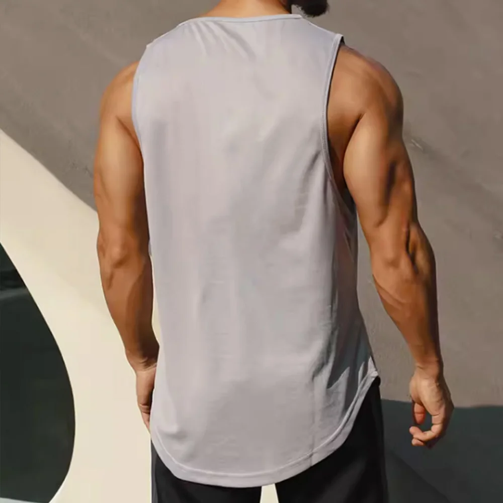 Men's Gym Tank Top Fitness Sle - đánh giá và giá Running Gear Vest