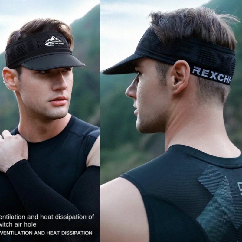 Summer Men Women Top Empty Spo - đánh giá và giá Running Cap Mesh